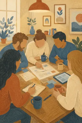 Cozy Church Staff Outreach Planning Meeting