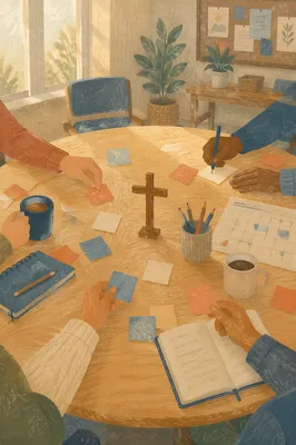 Sunlit Church Staff Planning Meeting