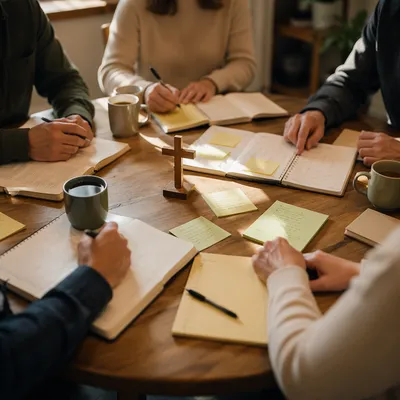 Church Staff Planning Meeting Table