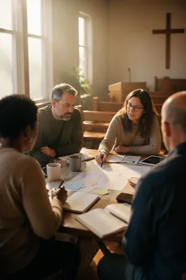 Church Staff Planning Meeting by Sanctuary