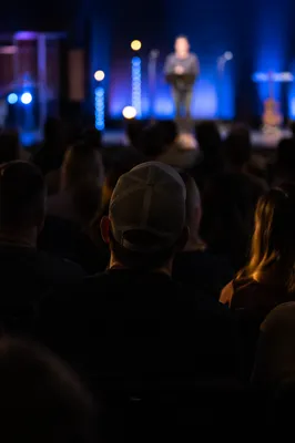 Church Talent Show Stage Audience View