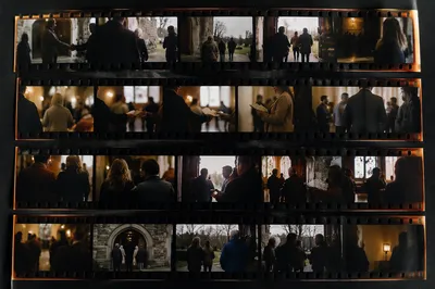Warm Church Welcome Handshake Contact Sheet