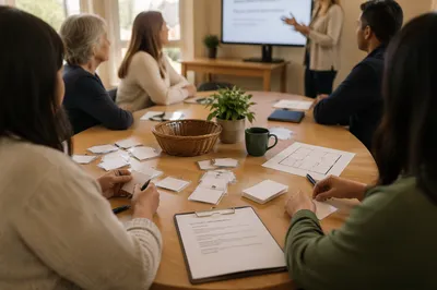 Church Welcome Team Training Orientation Scene