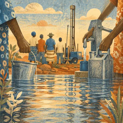 African Church Clean Water Well Project