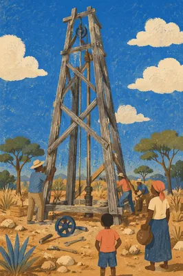 Church-Supported Clean Water Drilling in Africa