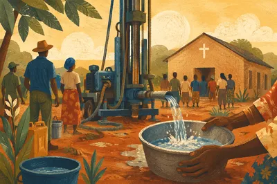Church Well Drilling for Clean Water