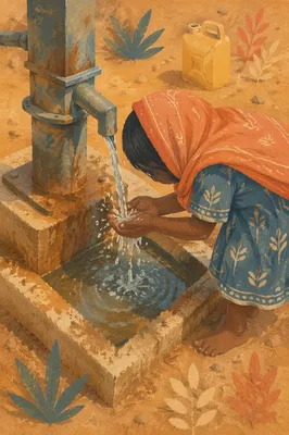 Village Clean Water Mission at Well