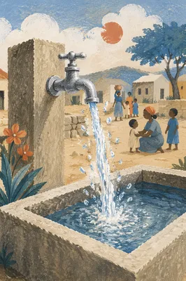 Clean Water Tap at Village Mission