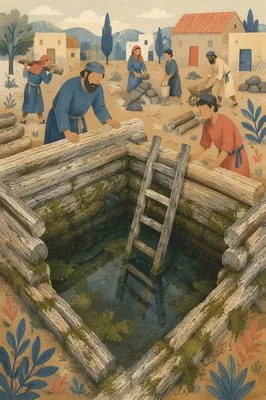 Village Well Mission Project From Above