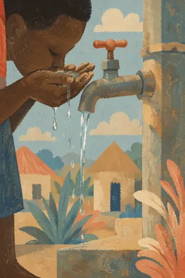 Village Clean Water Well Mission Moment