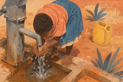 Village Clean Water Well Mission Hope