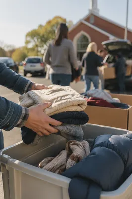 Church Clothing Donation Drive on Saturday Morning