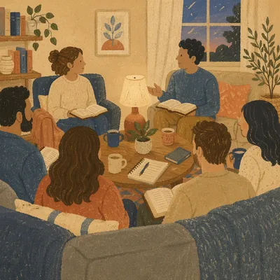 Cozy Couples Bible Study at Home