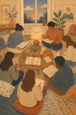 Cozy Couples Bible Study at Home