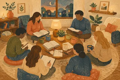 Cozy Couples Bible Study at Home