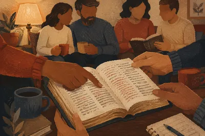 Couples Bible Study in Cozy Home