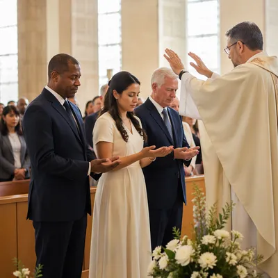 Deacons Commissioned in Bright Church Sanctuary