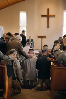Deacon Commissioning Prayer in Church Sanctuary