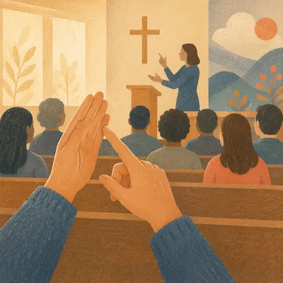 Deaf Ministry Sign Language Worship Service