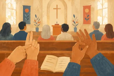 Deaf Ministry Sign Language Worship Moment