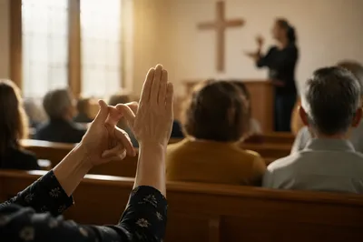 Sign Language Worship in Contemporary Sanctuary