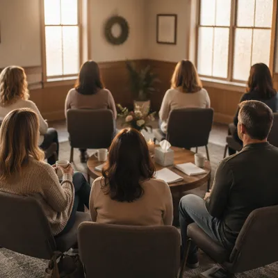 Divorce Care Support Group in Church Room