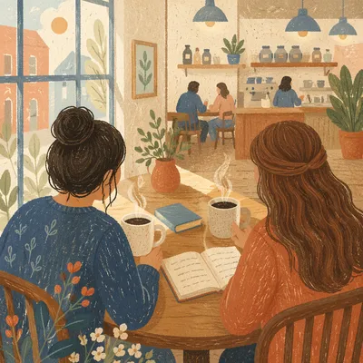 Faith Conversation Over Coffee With Friends