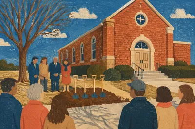 Church Groundbreaking Ceremony by Brick Sanctuary