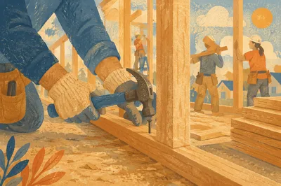 Church Volunteers Building Homes With Hope