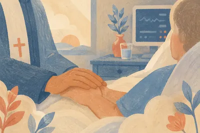 Compassionate Bedside Prayer in Hospital Room