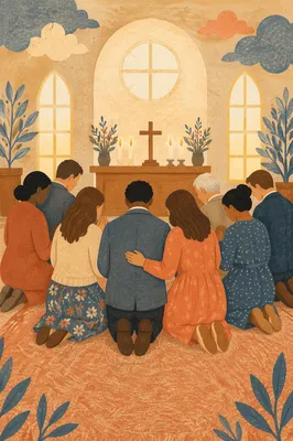 United Intercessory Prayer Team at Altar