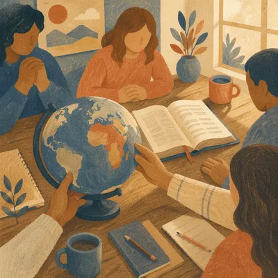 Global Missions Planning Around an Open Bible