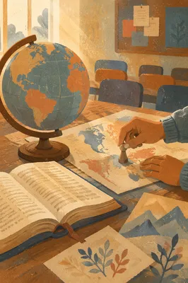 Globe and Open Bible for Missions