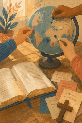 Global Missions Bible Study Fellowship Table