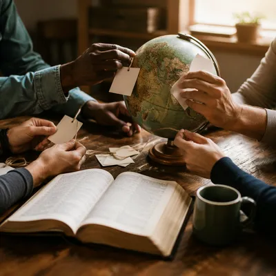 International Missions Planning With Bible and Globe