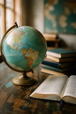Global Missions Study with Bible and Globe