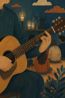Intimate Worship Guitar by Candlelight