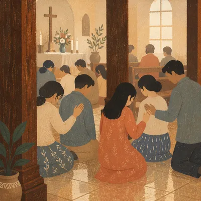 Laying Hands Prayer Ministry in Chapel