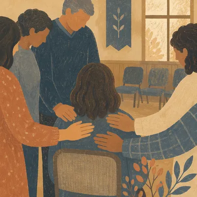 Compassionate Laying Hands Prayer Circle