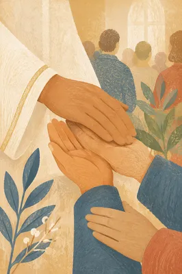 Laying Hands Prayer Ministry Blessing