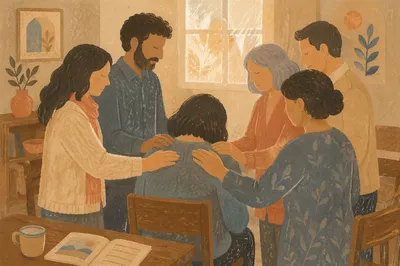 Laying Hands Prayer Ministry in Chapel