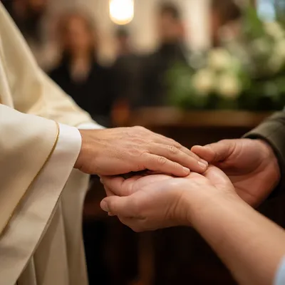 Laying Hands Prayer Ministry Blessing