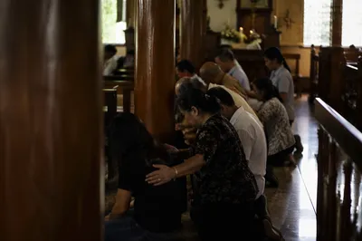 Reverent Laying Hands Prayer Ministry Gathering