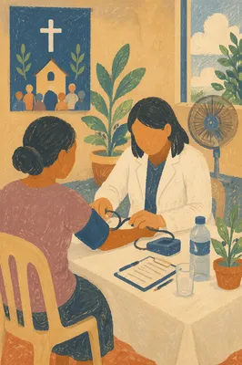 Church Medical Mission Blood Pressure Check