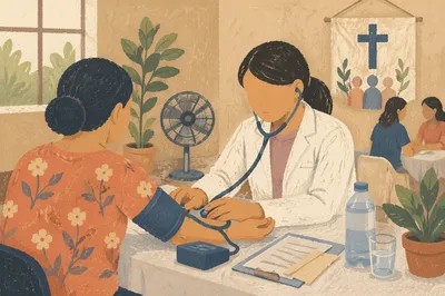 Church Medical Mission Blood Pressure Check