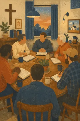 Men's Bible Study Fellowship Discussion