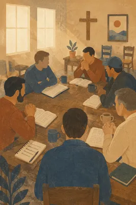 Men’s Bible Study Fellowship Discussion