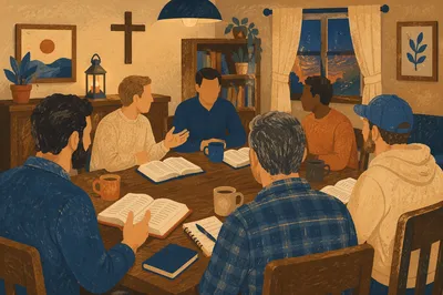 Men’s Bible Study Fellowship Discussion