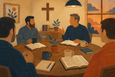 Men’s Bible Study Fellowship Discussion