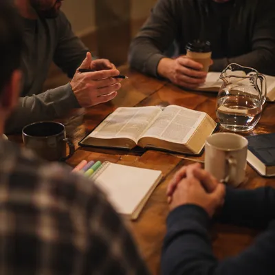 Men’s Bible Study Fellowship Around Table